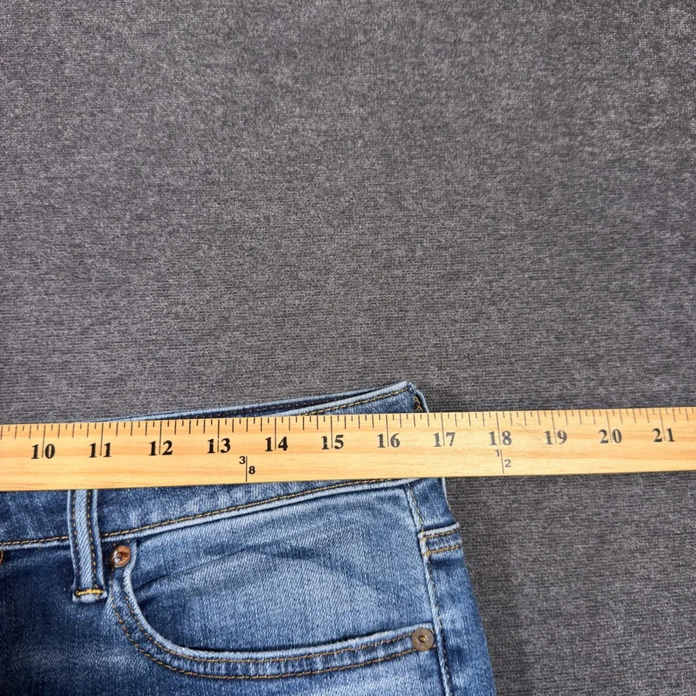 American Eagle Relaxed Straight Jeans Mens 32x34 Blue Stretch Denim Medium Wash